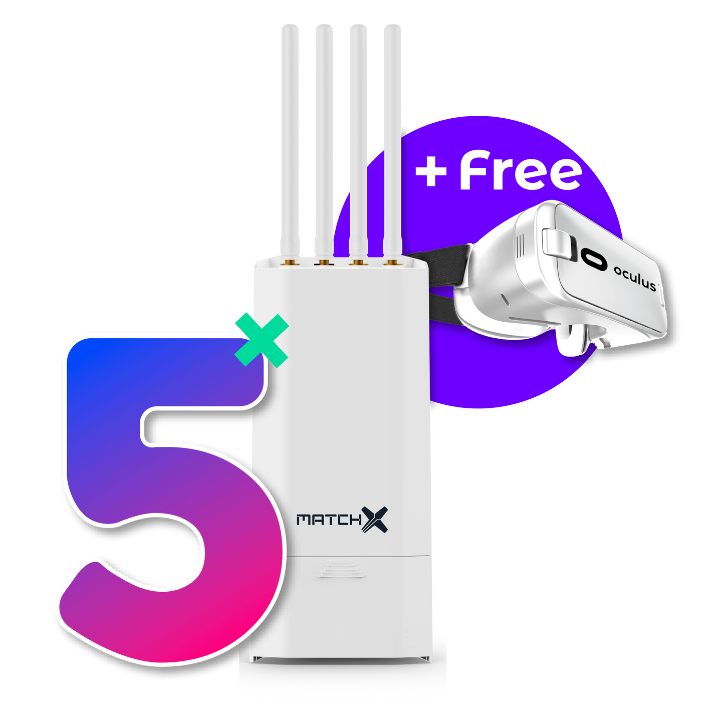 Meta-X Deal: 5 x M2 Pro + Free Oculus VR Metaverse Goggles