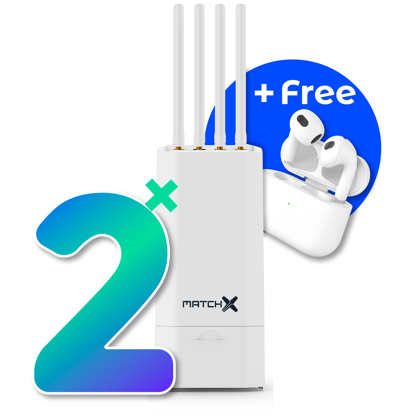 Double-Up Deal: 2 x M2 Pro + Free Apple Airpods